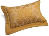 Pinzon Medallion Egyptian Cotton Jacquard Boudoir Pillow Sham, Gold