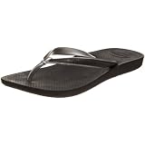 Havaianas Women’s Spirit Flip Flop,Black,37/38 BR/7-8 M US