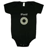 I'Pood Black Onesie