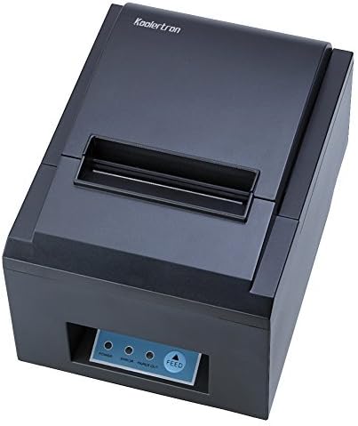 Koolertron Thermal Receipt Printer USB/SERIAL 80mm POS 300mm/sec High-speed Printing