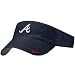 Atlanta Braves Hats : Nike Atlanta Braves Navy Blue Ladies Classic Visor