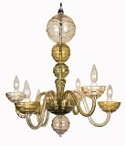 Waterford Crystal Cosmic Chandelier 6 Arm - Olive