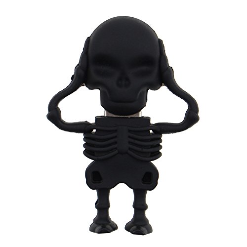 64GB USB 2.0 Memory Stick Flash Skull For All Computers With a Usb Interface