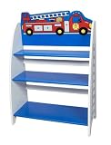 Fire Engine Three Tier Bookcase