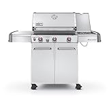 Weber Genesis 6570001 S-330 Stainless-Steel 637-Square-Inch 38,000-BTU Liquid-Propane Gas Grill