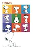 Peanuts - Snoopy Action Poster