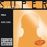Thomastik Superflexible Viola Strings, Complete Set, 4/4 Size, Steel Core Chrome Wound