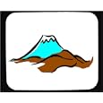 Mouse Pad with mountain, "snow capped", landscape