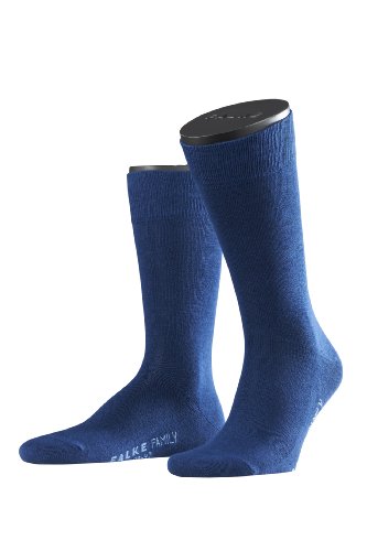 FALKE Herren Socken 14645 Family Socke, Gr. 39-42, Blau (royal blue 6000) Preisvergleich
