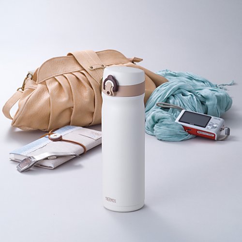Cover image : THERMOS 真空断熱ケータイマグ 【ワンタッチオープンタイプ】 0.5L バニラ JMY-500 VAN
