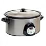 Maxi-Matic MST-6000 Elite Platinum 6-Quart Programmable Slow Cooker, Stainless