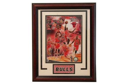 Encore Select 140-BSKCHI09 2009 Chicago Bulls 11x14 Deluxe Frame