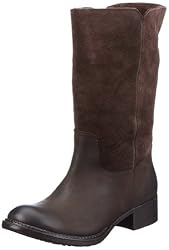 Buffalo London R 0122 OIL BUCK 135687, Damen Boots, Braun (CHOCO 02), EU 40