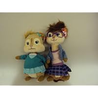 TY Beanie Babies - Eleanor and Jeanette ( Set of 2 Chipettes ) ( Alvin and the Chipmunks )