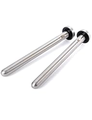 Kitchen: Beer Bottle Chiller Set - Includes 2 Stainless Steel Stick Rapid Beer Chillers - Chill Beer Fast Without Diluting It - Perfect Seeking