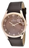 Skagen Men's Steel Collection Leather Watch #619XXLRLD