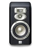 JBL L830 3-Way 6-Inch Bookshelf Loudspeaker (Black)