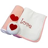 Tadpoles Blanket/Rattle 3-pc. Gift Set - Pink