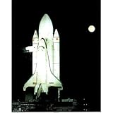 NASA Space Shuttle Astronaut Rocket Art Print POSTER