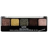 NYX Glitter Cream Palette 09 Sweet Chocolate Browns