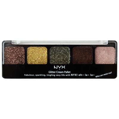 NYX Glitter Cream Palette 09 Sweet Chocolate Browns NYX Glitter Cream Palette 09 Sweet Chocolate Browns