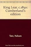 King Lear, c.1830 : Cumberland's edition
