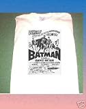 ADAM WEST & BURT WARD BATMAN AND ROBIN POSTER T SHIRT size large