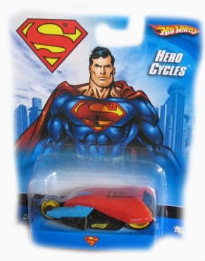  Hotwheels Hero Thunder Cycles Superman Car