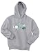 Jesus Golf (In His Name I Play) Youth Hooded Sweatshirt