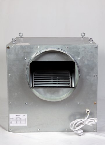 Metall Schallisolierte Lüfterbox TORIN 3250m³ (1x400Out)(2x 250In)