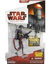 Star Wars 2009 Clone Wars Animated Action Figure CW No. 47 Firefighter Droid