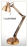 Studio Poise Halogen Hobby/Desk Lamp (Antique Brass)(L855AB