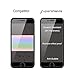 Supershieldz Designed for iPhone 7 Tempered Glass Screen Protector, (Full Screen Coverage) Anti Scratch, Bubble Free (Black)