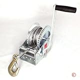 2000 lb Cable Hand Winch Boat-Truck-Car-Trailer-ATV