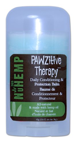 NuHemp PAWZitive Therapy Conditioning and Protection Balm 1.6 Ounce