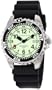Momentum Men's 1M-DV00L1B M1 Lime Dial Black Rubber Dive Watch