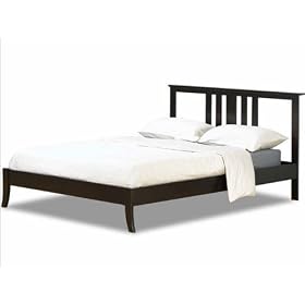 Furniture FX BSSHKQNES Shaker Platform Bed Size: Queen