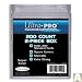 Ultra Pro 200 card plastic storage box for baseball cards and other sports cards