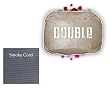 Comfort Sac Double Sac Smoke Cord By Elite Furniture
