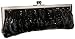 Whiting & Davis Shirred Starlet Clutch
