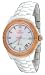 Oniss #ON793-LRG Unisex Midsize White Ceramic MOP Dial Watch