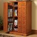 Kitchen & Housewares : Apothecary 2-Door Multimedia Storage Cabinet