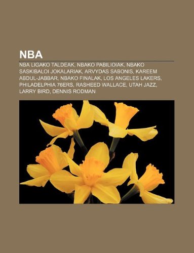 NBA: NBA Ligako taldeak, NBAko pabilioiak, NBAko saskibaloi jokalariak, Arvydas Sabonis, Kareem Abdul-Jabbar, NBAko finalak, Los Angeles Lakers (Basque Edition)