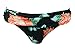 Cocoship Island Goddess Floral Bikini Bottom Shirred Waisted Bikini Swim Brief(FBA)