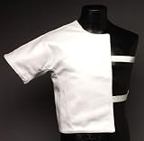 Mens Budget cotton underarm protector (plastron), double-ply, regulation, reversible