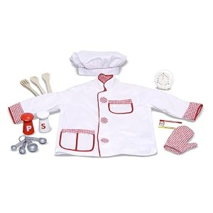 Melissa & Doug Chef Costume Deluxe Role Play Set