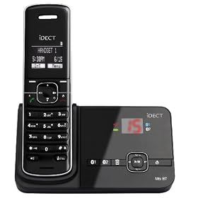 iDect M5i Single Digital Cordless Telephone with Bluetooth and Answer Machine