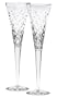 Waterford Happy Celebrations Crystal Flute Glasses, Set of 2