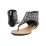 Paprika ANJU Women's Studded Gladiator Sandals
