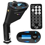 from TRIXES TRIXES Car MP3 Audio PLAYER FM Transmitter USB SD card and AUX in with Remote